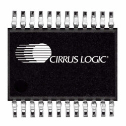 24 Bit Analog to Digital Converter 2 Input 2 Sigma-Delta 24-SSOP - Cirrus Logic Inc. (1)