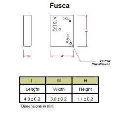 2.4 GHz Fusca, SMD WiFi Antenna - 3