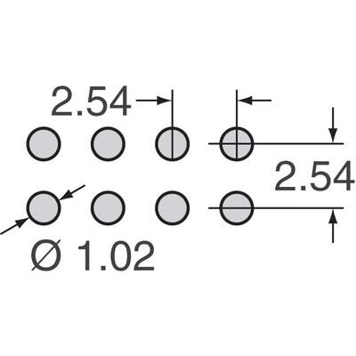 24 Position Header Connector 0.100
