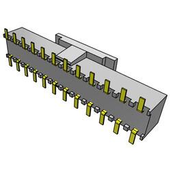 24 Position Receptacle Connector Surface Mount - 2