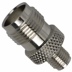 Adapter Coaxial Connector SMA Jack, Female Socket To TNC Jack, Female Socket 50 Ohms - Amphenol RF