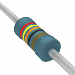 243 Ohms ±1% 0.4W Through Hole Resistor Axial Automotive AEC-Q200 Metal Film - Vishay Beyschlag Draloric BC Components