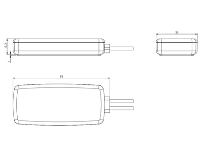 2.4 / 5.0 GHz, 3G / 2G / WiFi / ISM Adhesive Anten, 2xConnection, SMA Male - 4