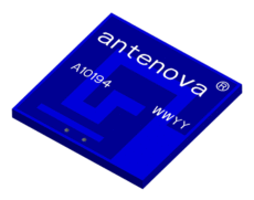 2.4/5 GHz Mixtus, Dual Band SMD Antenna - 2