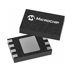 EEPROM Memory IC 1Mbit I2C 3.4 MHz 400 ns 8-UDFN (2x3) - Microchip Technology