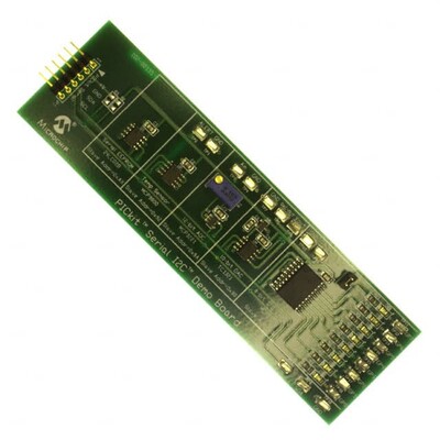 24LC02B, MCP9800, MCP3221, TC1321, MCP23008 I²C Devices Interface Evaluation Board - 1