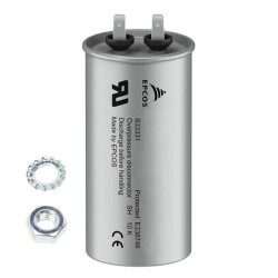 25 µF Film Capacitor 460V Polypropylene (PP), Metallized Radial, Can - TDK