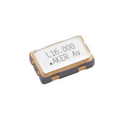 25 MHz XO (Standard) HCMOS Oscillator 3.3V Enable/Disable 4-SMD, No Lead - Aker Technology Corp