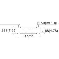 25 Ohms ±5% 20W Through Hole Resistor Axial Flame Retardant Coating, Safety Wirewound - 2