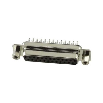 25 Position D-Sub Receptacle, Female Sockets Connector - 1