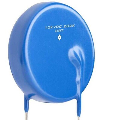 2500 pF -20%, +80% 10000V (10kV) Ceramic Capacitor Z5U Radial, Disc - 1
