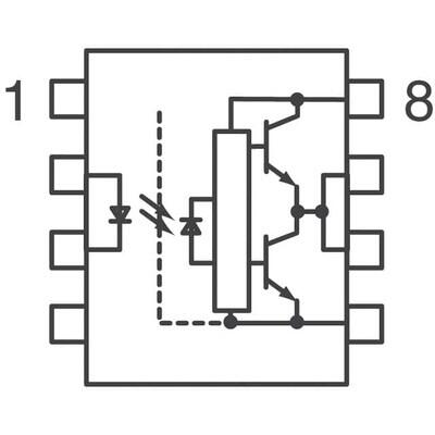 2.5A Gate Driver Optical Coupling 5300Vrms 1 Channel 8-DIP - 3