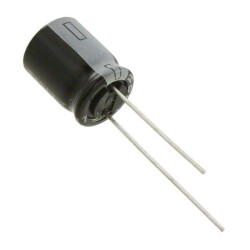 470 µF 25 V Aluminum Electrolytic Capacitors Radial, Can 10000 Hrs @ 105°C - Rubycon