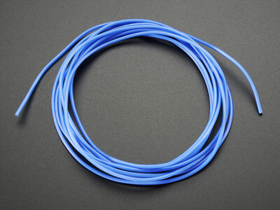 26 AWG Hook-Up Wire Blue 600V 6.56' (2.00m) - 1