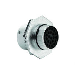 26 Position Circular Connector Receptacle Housing Panel Mount - Amphenol Sine Systems Corp (1)