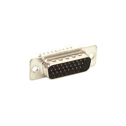 26 Position D-Sub, High Density Plug, Male Pins Connector - NorComp Inc.