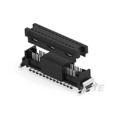 26 Position Header Connector Black IDC Surface Mount - 1