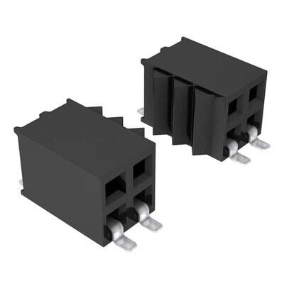 26 Position Receptacle Connector Surface Mount, Right Angle - 1