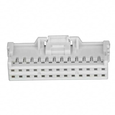 26 Rectangular Connectors - Housings Receptacle Natural 0.079