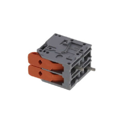 2 Position Wire to Board Terminal Block Vertical with Board 0.295