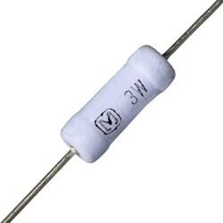 27 kOhms ±5% 3W Through Hole Resistor - 1