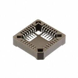 28 (2 x 14) Pos PLCC Socket Surface Mount - 1