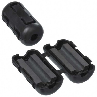Hinged (Snap On) Free Hanging Ferrite Core 270Ohm @ 100MHz ID 0.268