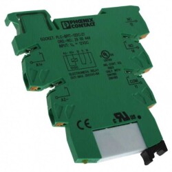 General Purpose Relay SPDT (1 Form C) 12VDC Coil DIN Rail - Phoenix Contact