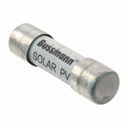 2A 1 kVDC Fuse Cartridge Requires Holder - Eaton - Bussmann Electrical Division