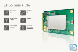 EHS5-E Mini PCle, 2G / 3G Modül +Java - 2