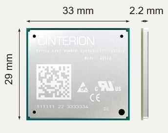 AGS2-W Rel.1.0, 2G GSM / GPRS Automotive Modül +eCall +GNSS - 3