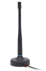 433 MHz ISM Mıknatıs Tabanlı Çubuk Anten, RG174 Kablo, SMA Erkek - 1