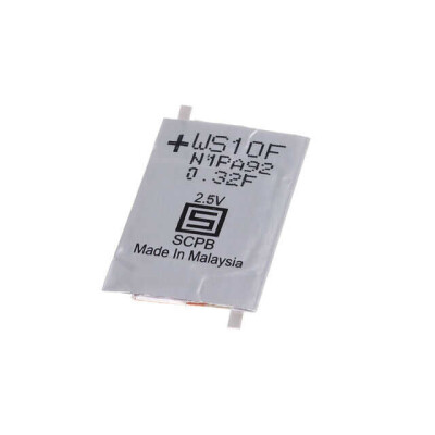 320 mF (EDLC) Supercapacitor 2.5 V 3-SMD 30mOhm - 1