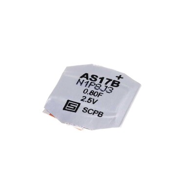 800 mF (EDLC) Supercapacitor 2.5 V 3-SMD 40mOhm - 1