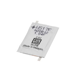 1.04 F (EDLC) Supercapacitor 2.5 V 3-SMD 20mOhm - SCHURTER Inc.