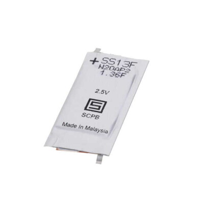 1.36 F (EDLC) Supercapacitor 2.5 V 3-SMD 20mOhm - 1