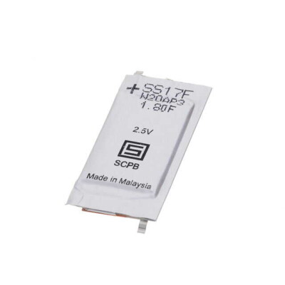 1.8 F (EDLC) Supercapacitor 2.5 V 3-SMD 15mOhm - 1