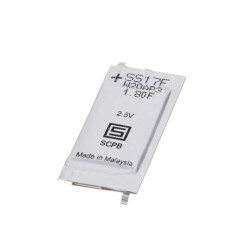 1.8 F (EDLC) Supercapacitor 2.5 V 3-SMD 15mOhm - SCHURTER Inc.