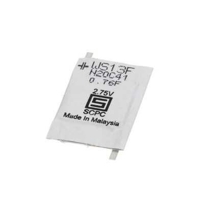 760 mF (EDLC) Supercapacitor 2.75 V 3-SMD 50mOhm - 1