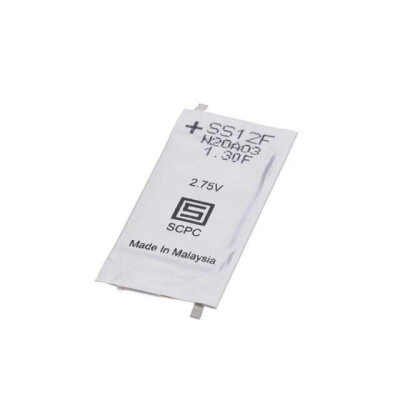 1.3 F (EDLC) Supercapacitor 2.75 V 3-SMD 30mOhm - 1