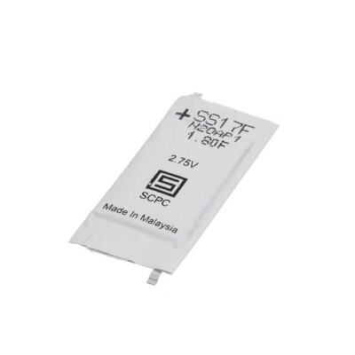 1.8 F (EDLC) Supercapacitor 2.75 V 3-SMD 25mOhm - 1