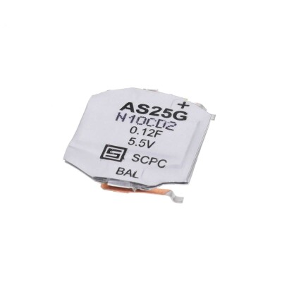 120 mF (EDLC) Supercapacitor 5.5 V 3-SMD 120mOhm - 1