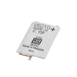 150 mF (EDLC) Supercapacitor 5.5 V 3-SMD 100mOhm - SCHURTER Inc.