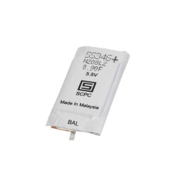 900 mF (EDLC) Supercapacitor 5.5 V 3-SMD 45mOhm - SCHURTER Inc.