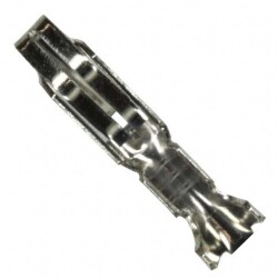 Edge Terminal Non-Gendered 18-24 AWG Crimp Tin - TE Connectivity AMP Connectors