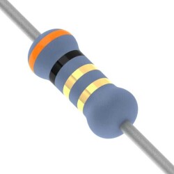 3 Ohms ±5% 2W Through Hole Resistor Axial Flame Retardant Coating, Safety Metal Oxide Film - Stackpole Electronics Inc