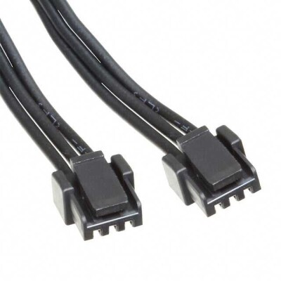 3 Position Cable Assembly Rectangular Socket to Socket 0.164' (50.00mm, 1.97