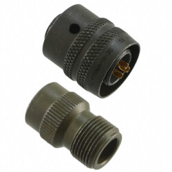 3 Position Circular Connector Plug, Female Sockets Solder Cup - Amphenol Industrial Operations