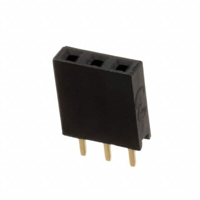 3 Position Receptacle Connector 0.100