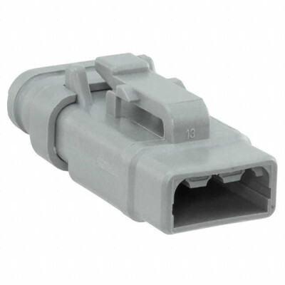 3 Position Rectangular Housing Connector Plug - 1